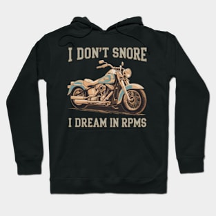 Funny Motorcycle Motorbike Text Quote Hoodie